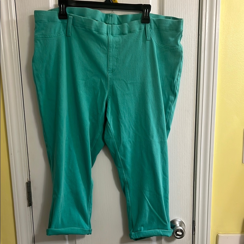Turquoise Pants